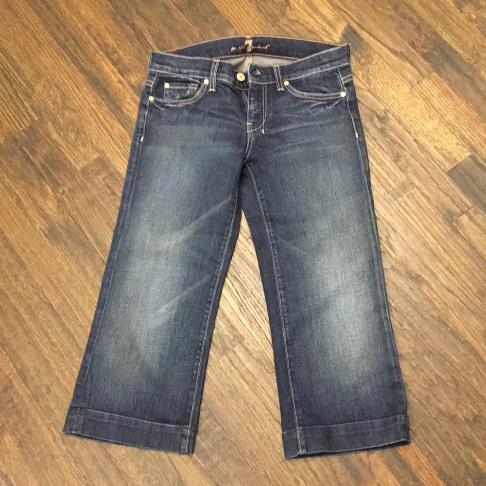Seven for all mankind denim capris